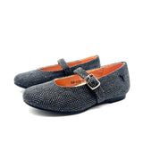 GS Single Strap Grey Herringbone