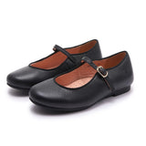 Mary Jane Textured - Black