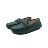 Ribbon Green Loafer