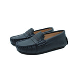 Ribbon Navy Loafer